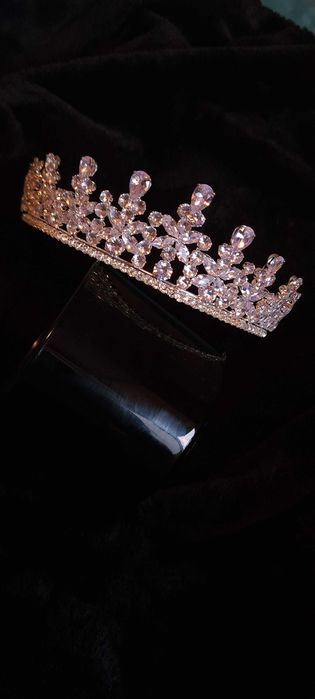 Diademă placată cu argint