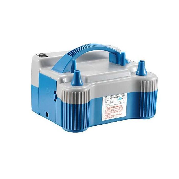 Pompa Electrică 700W pentru Umflat Baloane cu 2 Capete - Albastru PRO