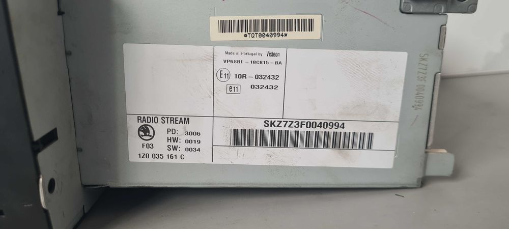 Радио CD Skoda Octavia 2007г.