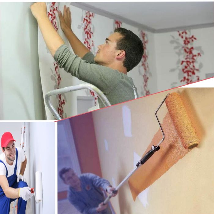 Малярка ОБОЙ ЭМУЛЬСИЯ Косметический ремонт Маляр Маларка Молярка