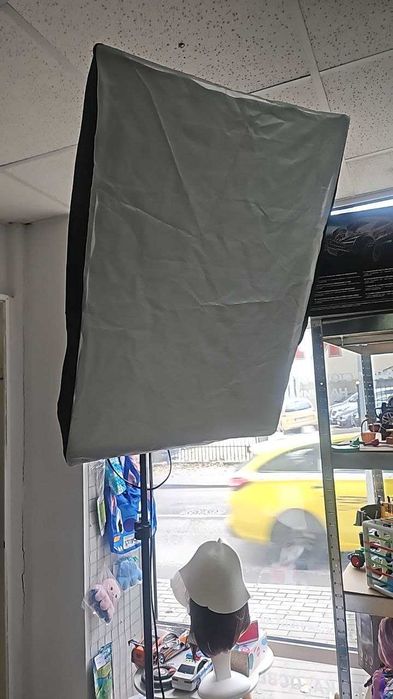 Софтбокс комплект за непрекъсната светлина 70x50cm за фото студио