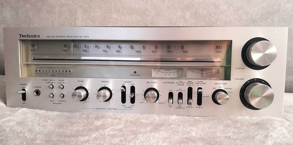 TOSHIBA SA 500 AMPLI-TUNER (1973) Révision intégrale