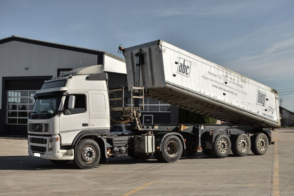 Volvo FM480 + semiremorca Schmitz basculabila