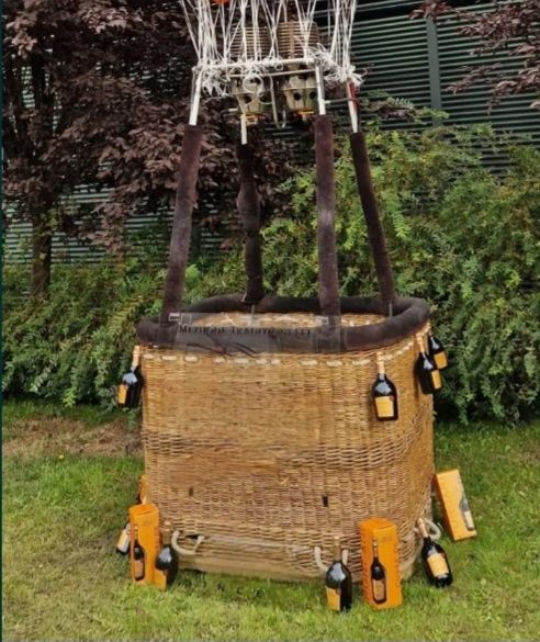 Nacela si arzator originale pentru balon aer cald
