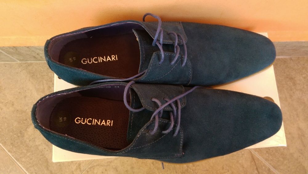 Обувки -GUCINARI -( Zoli/Blue/Suedi/Derby)