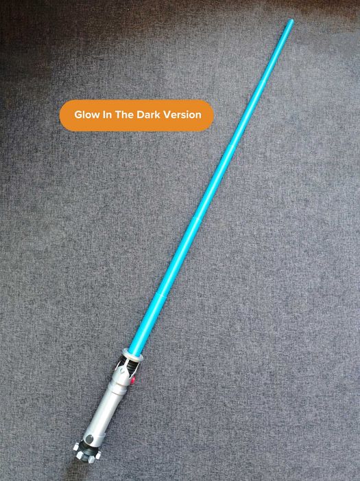 Светещ в тъмното Светлинен меч на Obi Wan Kenobi Lightsaber StarWars