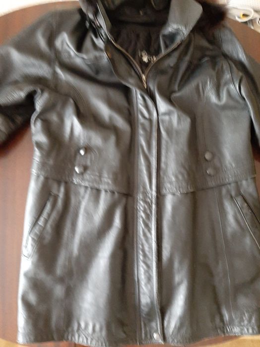 Дамско кожено яке XL