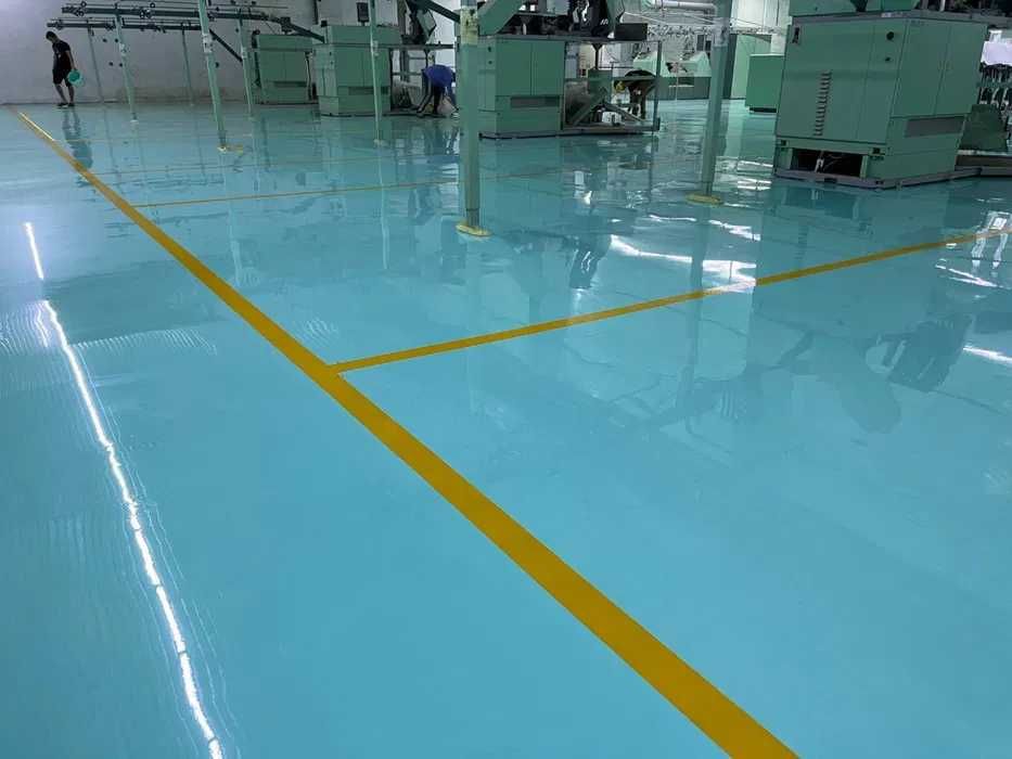 Эпоксидный наливной пола ALEM -500 Финальная краска разных цветов