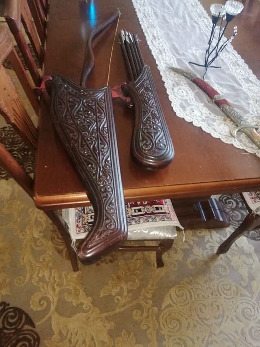 Колчан сувенир, декоративный, ручная работа.