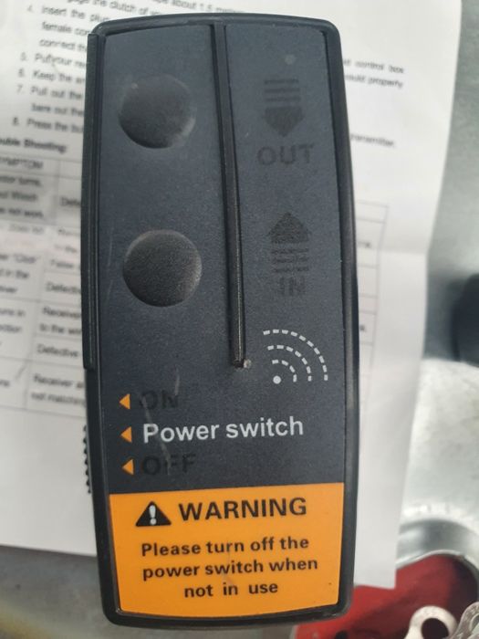 Kit telecomanda wirelles troliu winch lift