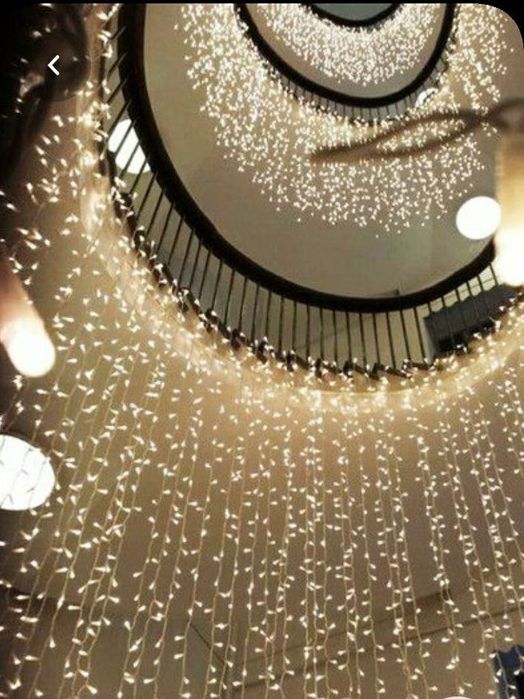 Новогоднее оформление! Зимнее украшение. Свет, иллюминация.