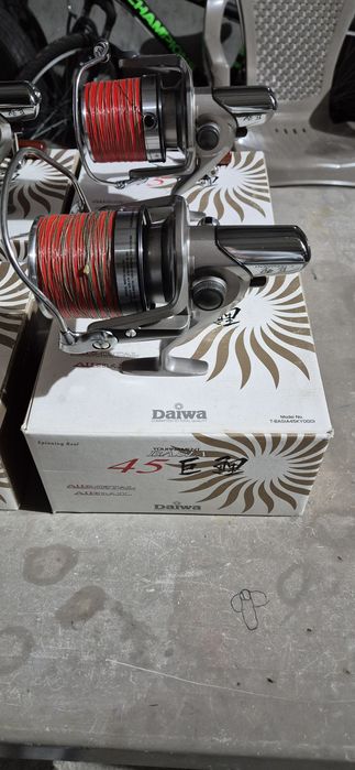 4x Mulinete Daiwa Basia Tournament QD 45