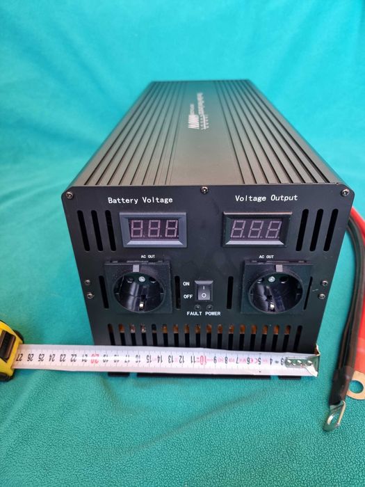 ПРОМО Инвертор Пълна синусоида 6000w / 12000w 24v - 220v 6000 w