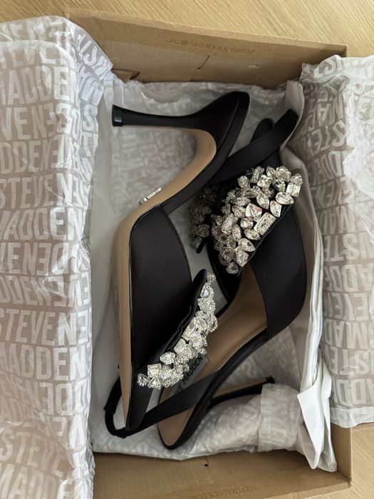 Steve Madden slingback токчета с кристална декорация – чисто нови