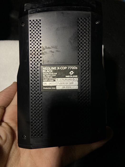 Neonline 7700-s Black antiradar
