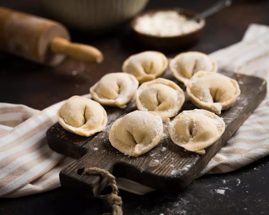 Домашние пельмени манты