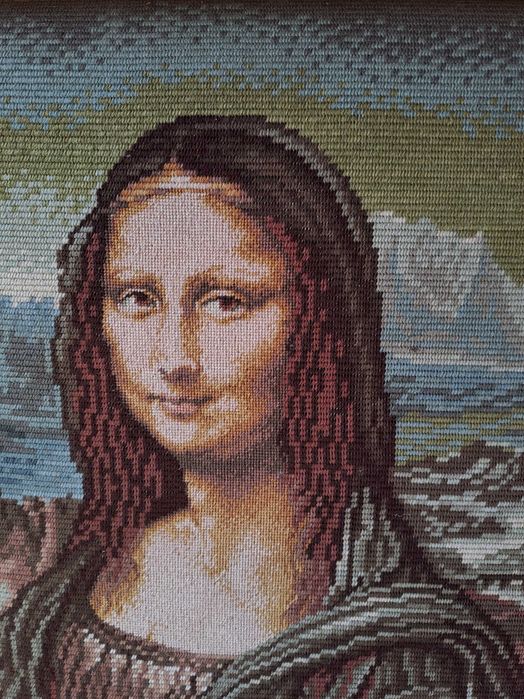 goblen Mona Lisa Gioconda 47/62 cm punct mic