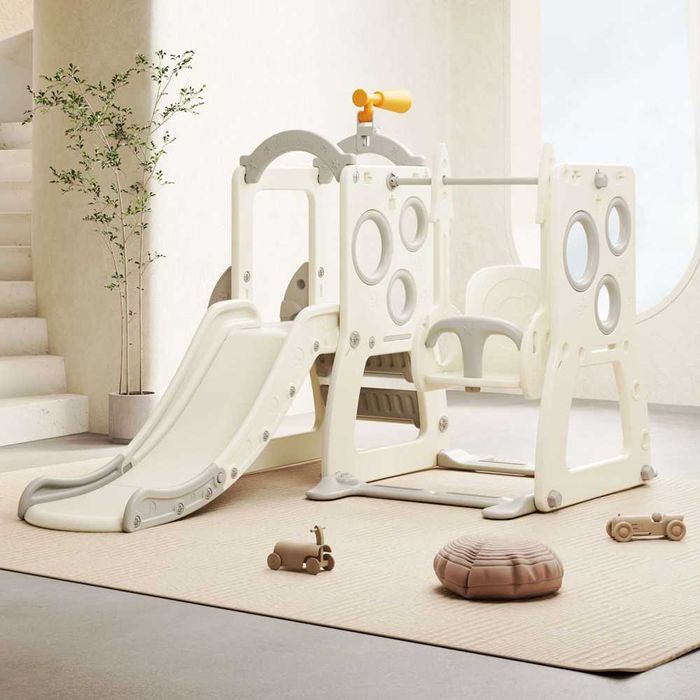 Ansamblu de joaca 4 in 1 Kinderplay Explorer, pentru copii 1-5 ani