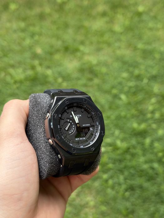 Casio G-Shock CasiOak Full Black Custom
