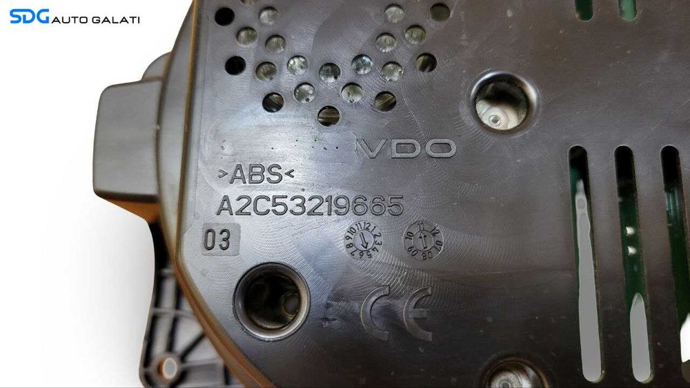 Ceas Ceasuri Cluster Instrumente Bord Skoda Superb 2 2008 - 2015 Cod A2C53219665 [A0077]