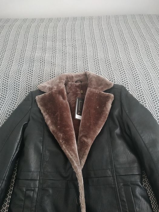 Дублёнка зимняя мужская