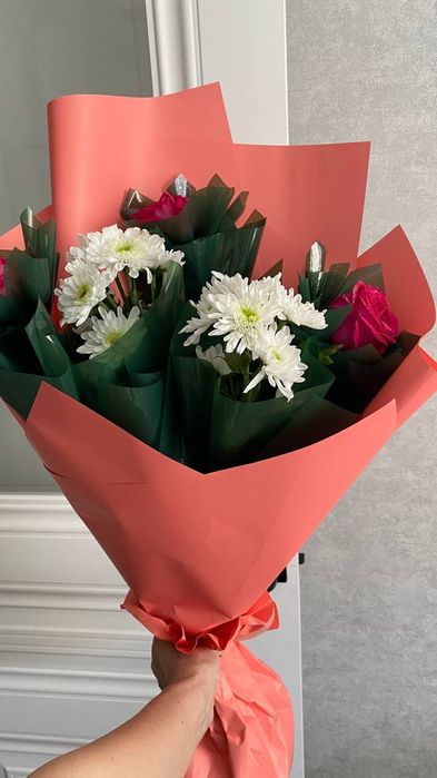 Букет цветов из роз