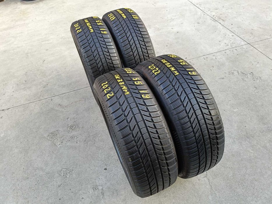 Set 4 anvelope iarna 235 55 19 continental wintercontact TS 870P profil de 7,8 mm