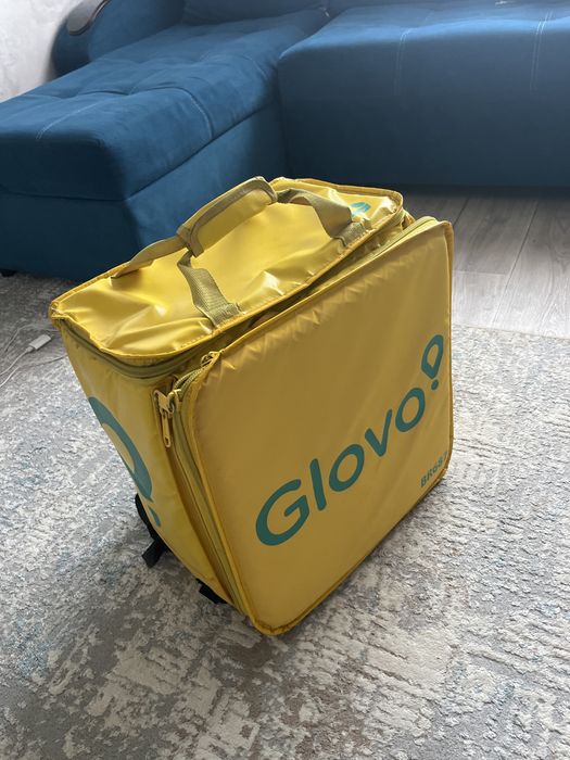 Glovo сумка с Дождевиком