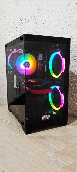 Игровой Кейс i5 14400F MSI PRO H610 DDR4-32Gb RTX™3080 SSD-1Tb HDD-2Tb