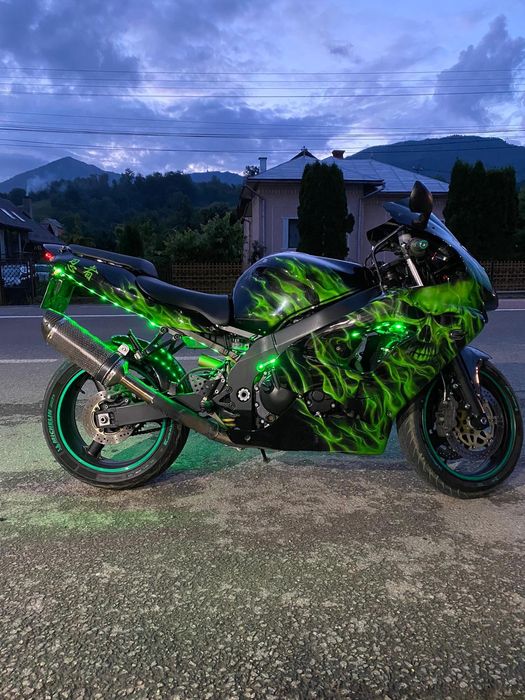 Kawasaki ninja zx9r 900 1999 aerografiat UNICAT