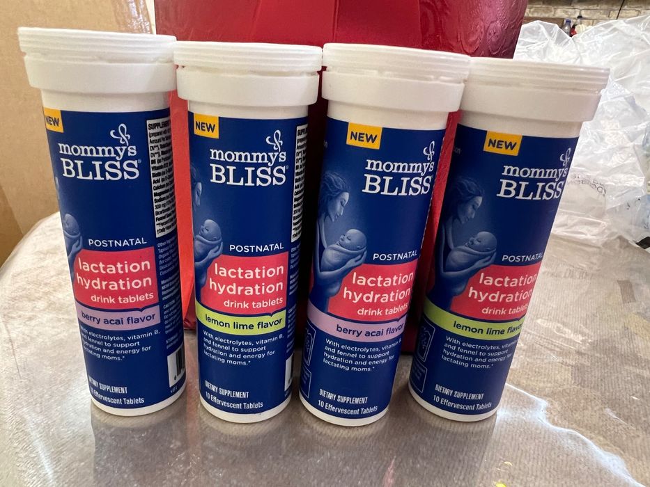 Витамины Mommy's Bliss для лактации для поддержания водного баланса