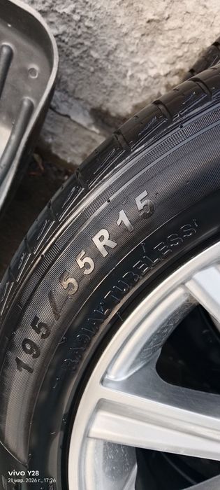 Летние колеса на 15