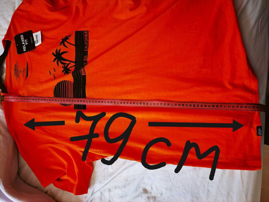 Тениска мъже XXL оранжева