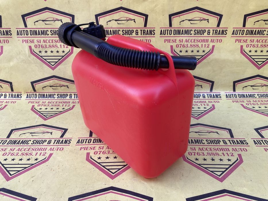 Canistra combusitibil 5 L Benzina Motorina cu palnie din plastic