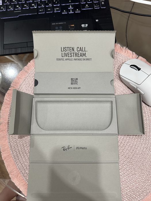 Ray Ban Meta wayfarer rw4006