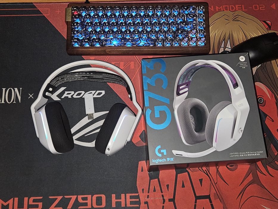 Logitech g733 игровые наушники