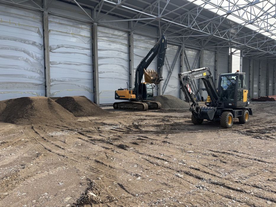 Гусеничный Экскаватор в Аренду, Гидромолот