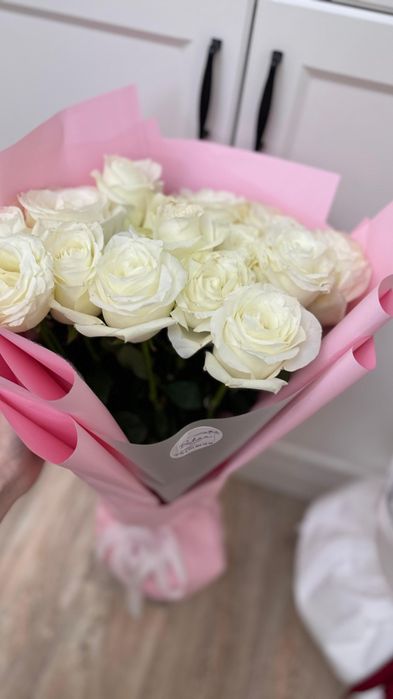 Цветы из розы,свежий букет