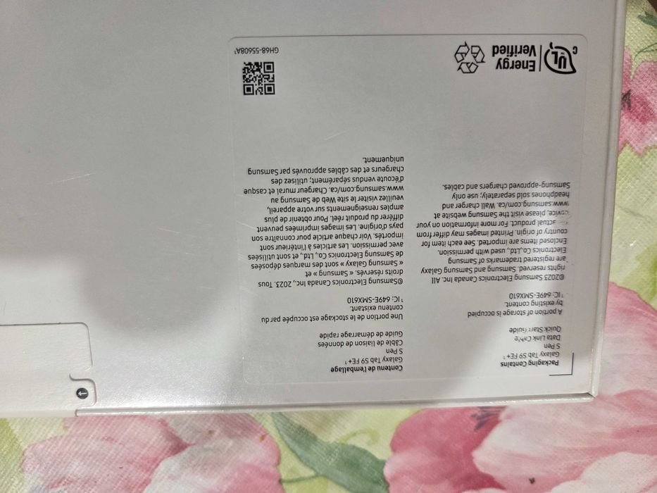 Таблет  samsung galaxy tab s9 fe+