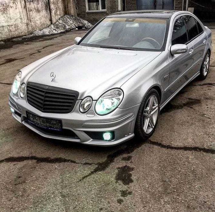 W211 AMG решётка BLACK
