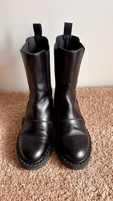 Кожени челси боти Frau, размер 39