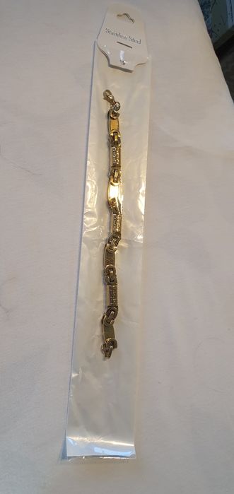 гривна от медицинско злато л316