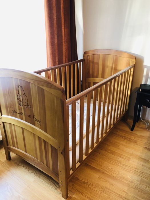 Pătuț Mothercare cu saltea din cocos organic