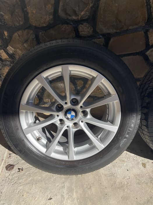 Jante aliaj bmw 5x120, anvelope 205/60/R16 seria 1 2 3 E46 E90 F20 F30