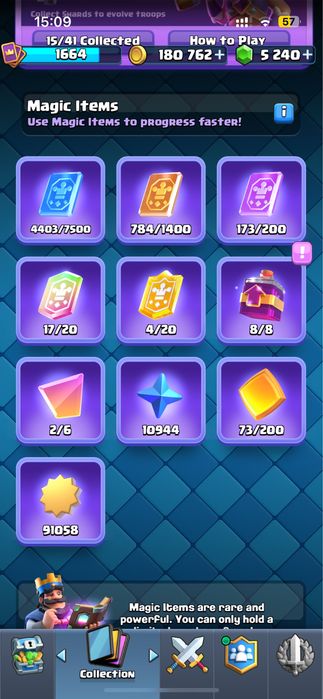 Аккаунт clash royal, 13000 кубков