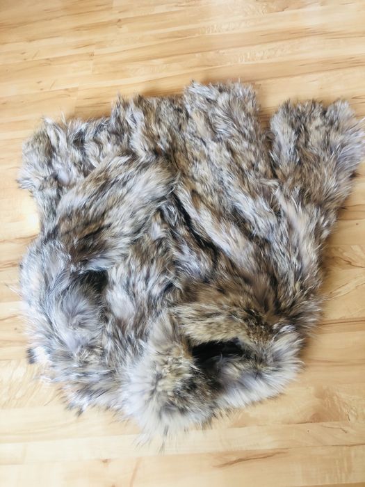 Палто сребърна лисица