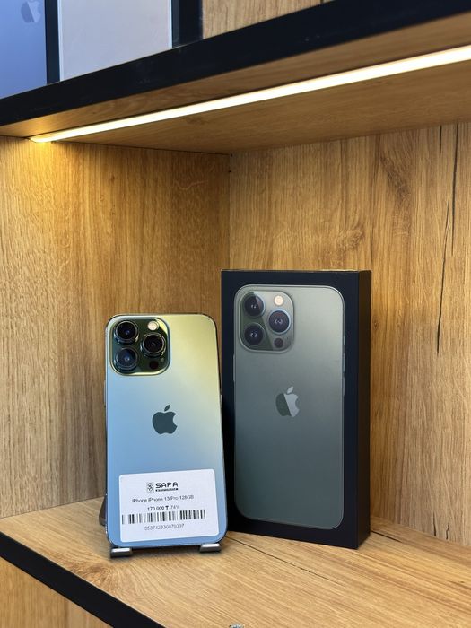 айфон 13 про зеленый 74%