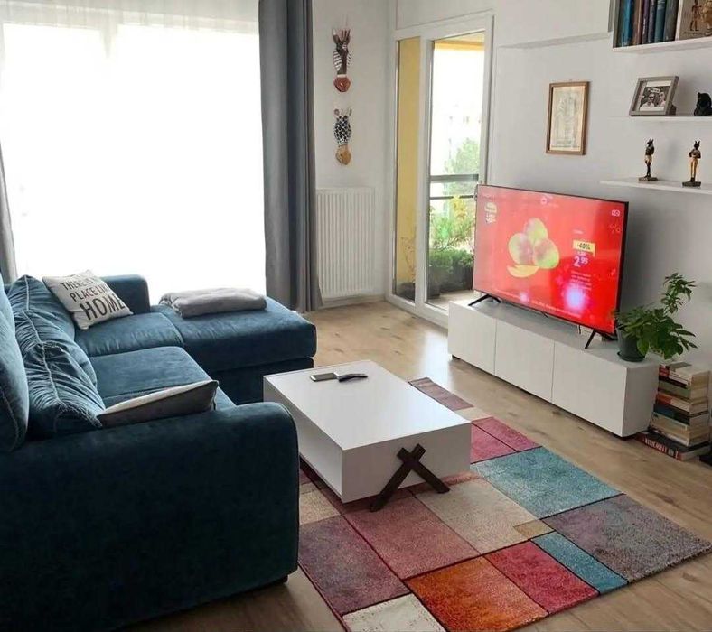 Intrare Racadau|2 camere|Bloc nou|Mobilat si utilat|Loc parcare