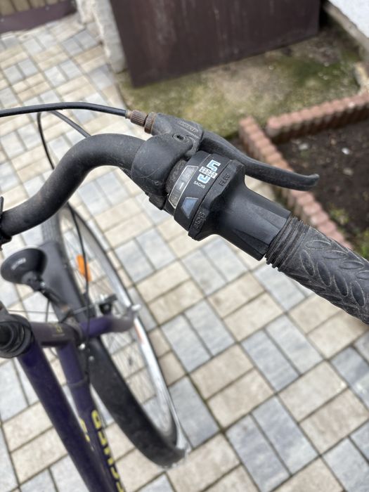 Bicicleta in sare buna si confortabila