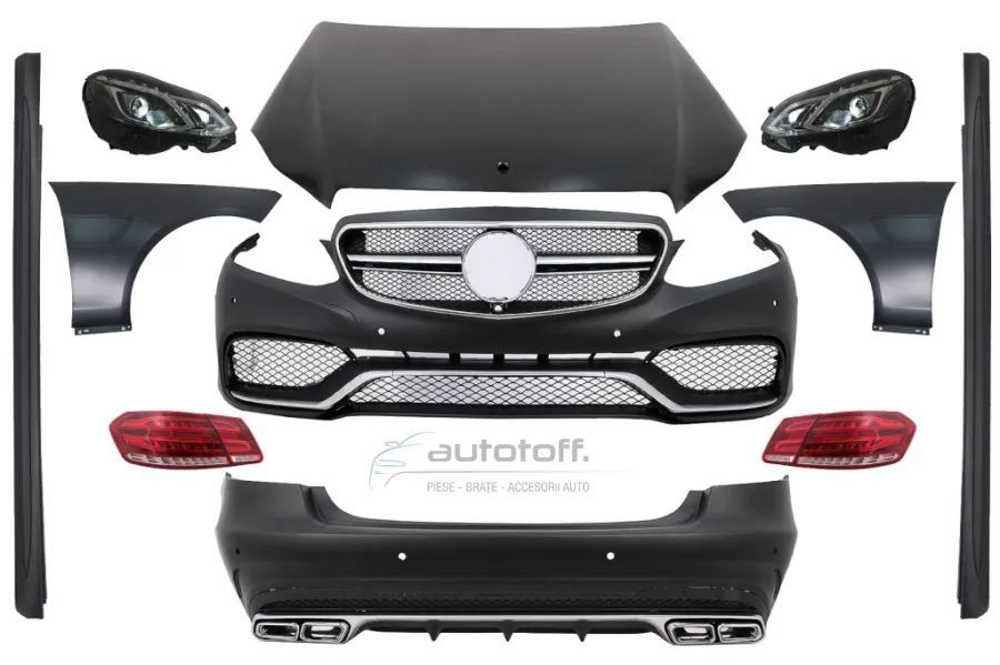Pachet exterior Mercedes W212 E-Class Facelift (13-16) E63 Design